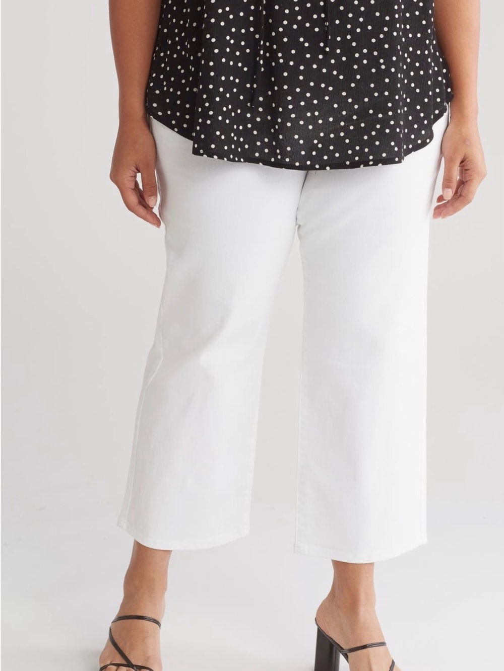 KUT from the Kloth Lucy Double Button High Waist Wide Leg